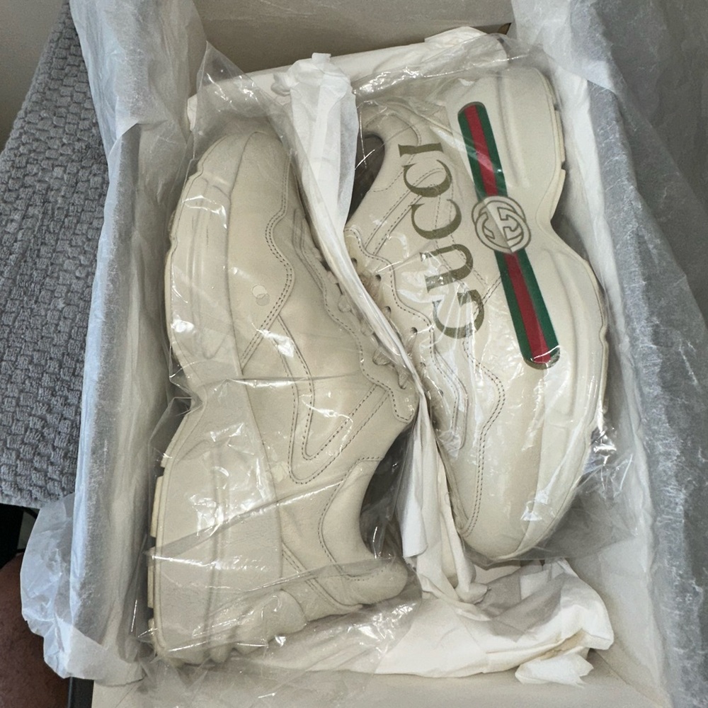 Gucci Rhyton Women’s Sneakers - Picture 2 of 5